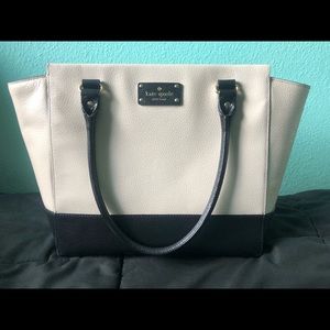 Kate Spade Cream and Black Purse